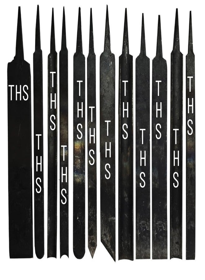 THS 11PCS Wood Lathe Tools Hand Chisel Tool Carving Tools, Woodworking Professional Lathe Gouges Tool - Image 1